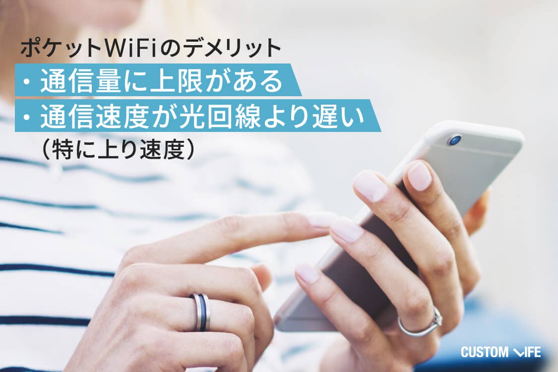 ポケットWiFi,通信速度