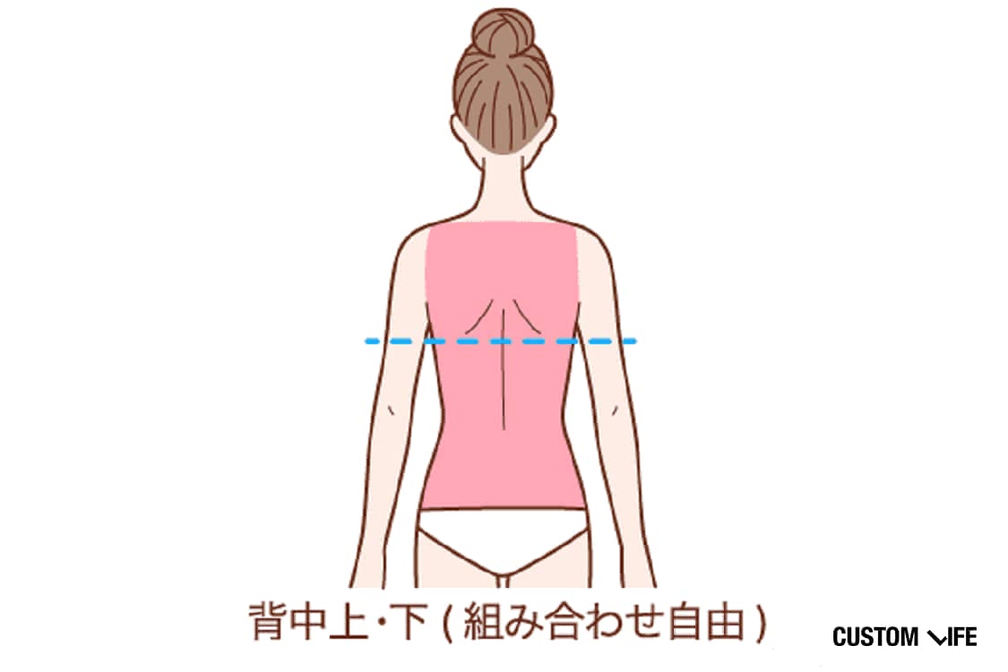 背中脱毛のおすすめクリニック サロン 効果が出る回数や費用まで全解説 Customlife カスタムライフ