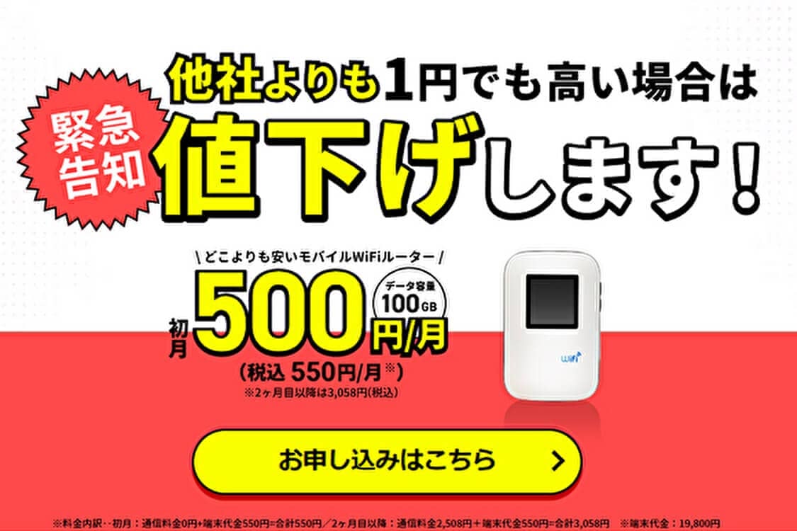 ポケットWiFi,通信速度