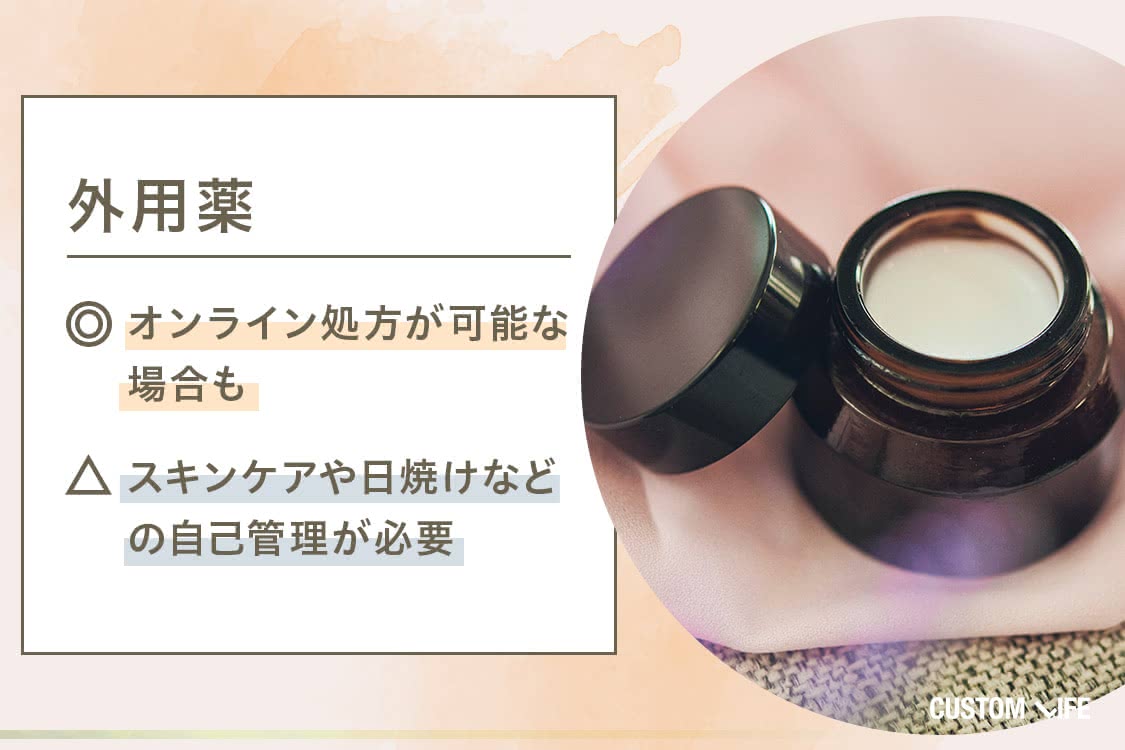 ニキビ シミ ニキビ跡 消す  治療 外用薬 美容皮膚科