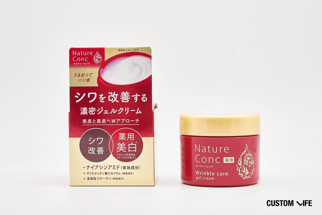 ドラッグストアのシミにおすすめのクリーム  ネイチャーコンク 薬用リンクルケアジェルクリーム