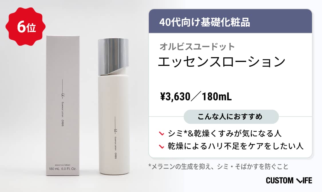オルビスユードット エッセンスローション