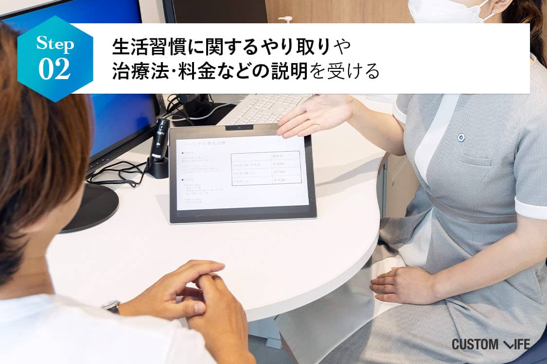 カウンセリング開始