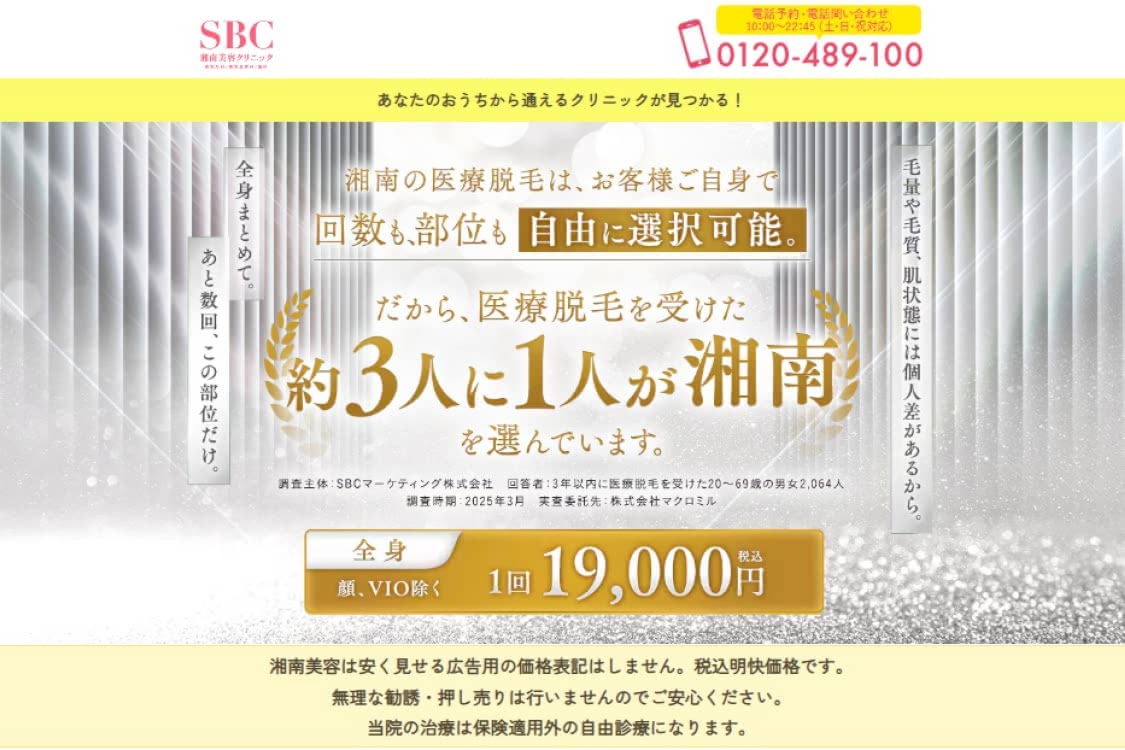 エステティックTBC