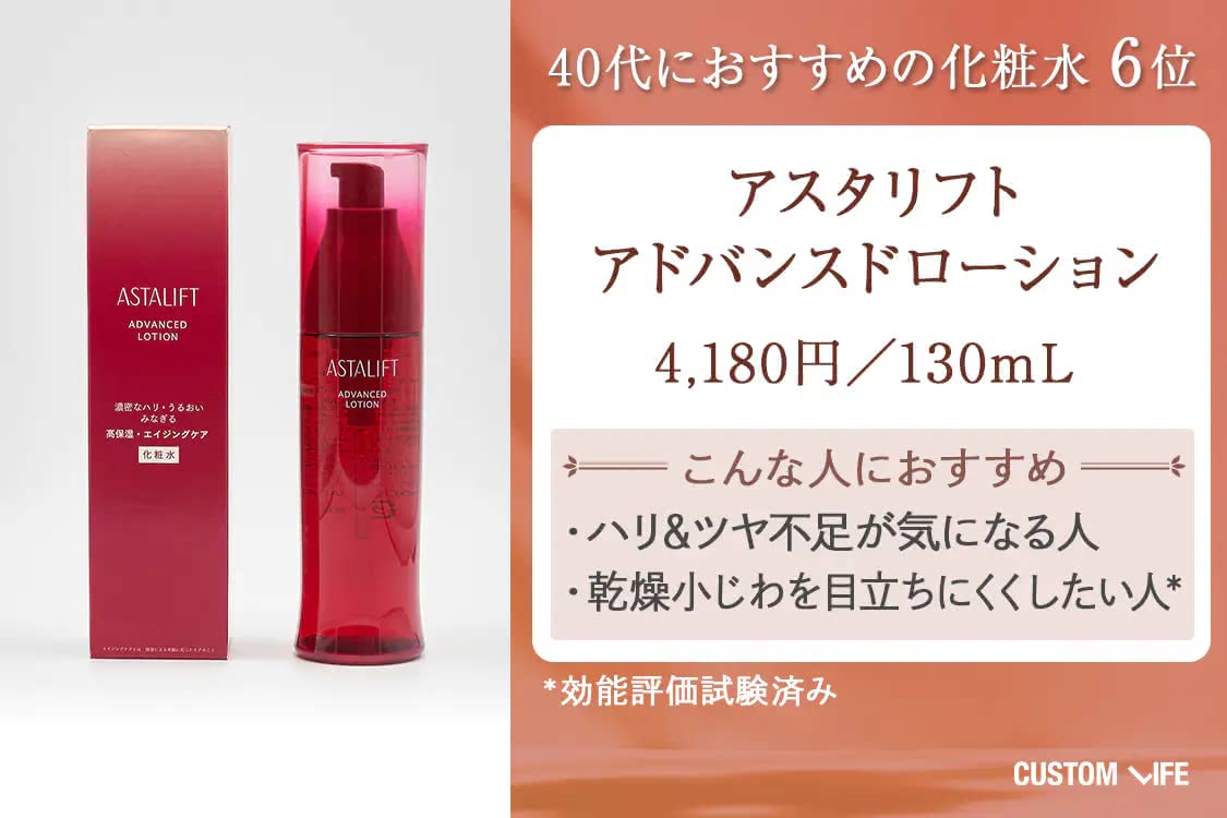 40代 化粧水 アスタリフト アドバンスドローション