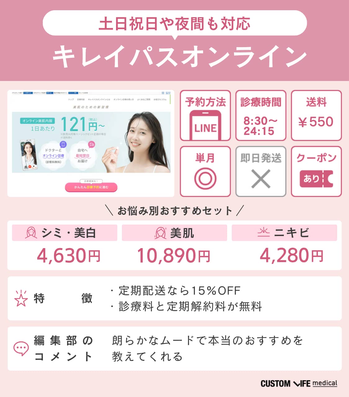 キレイパスオンライン