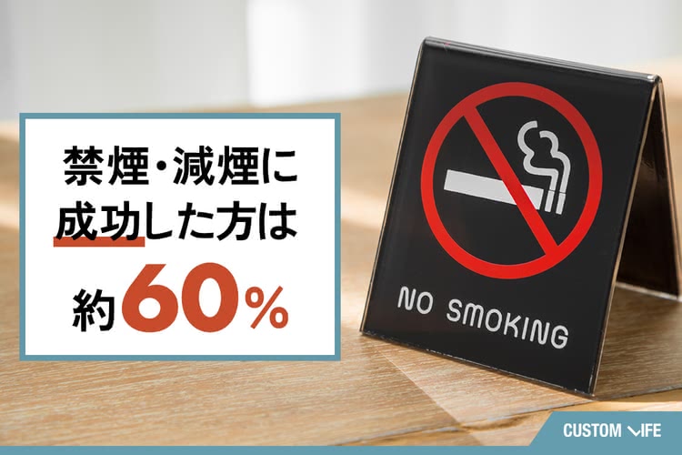 禁煙・減煙の成功率