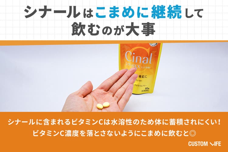 シナール,効果,飲み方,服用方法